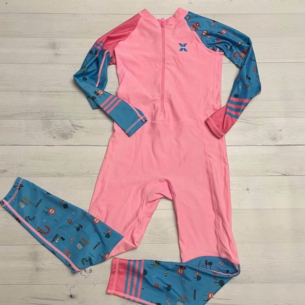 Xmanta girls one piece full length swimsuit XL
